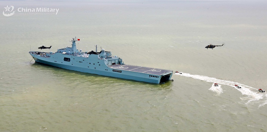 Helicopters in joint training exercise