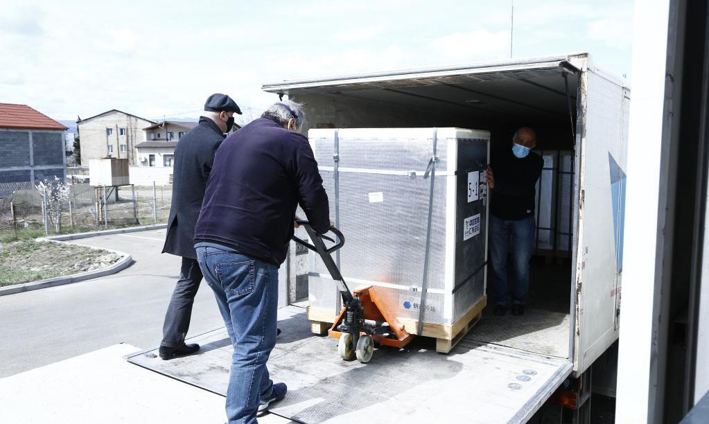 Georgia receives first batch of COVID-19 vaccines purchased from China