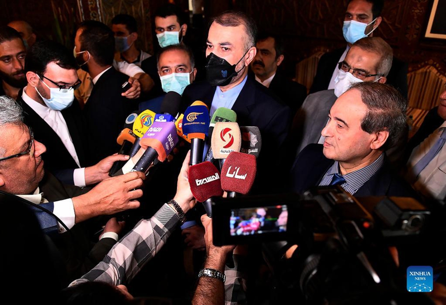 Iran's FM visits Syria for 