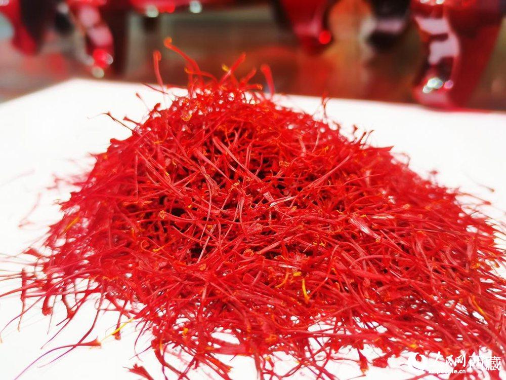 Saffron crocus ushers in a bumper crop in SW China's Tibet