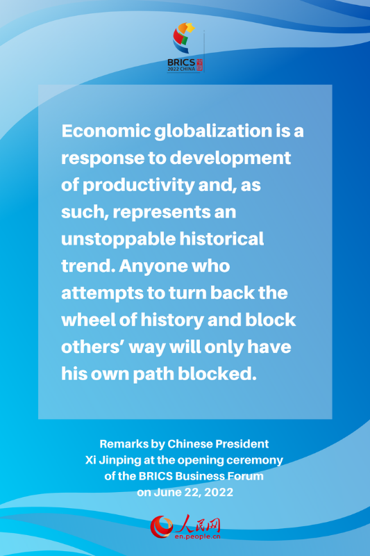 Infographics: Xi offers answers to questions of the times at BRICS forum