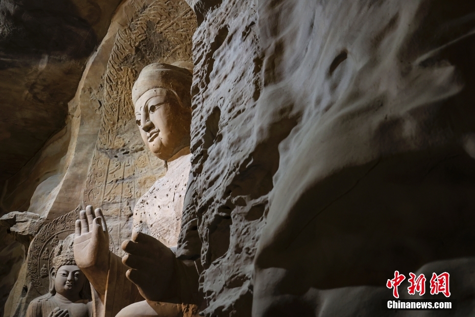 In pics: 3D-printed statue replica displayed in Qingdao