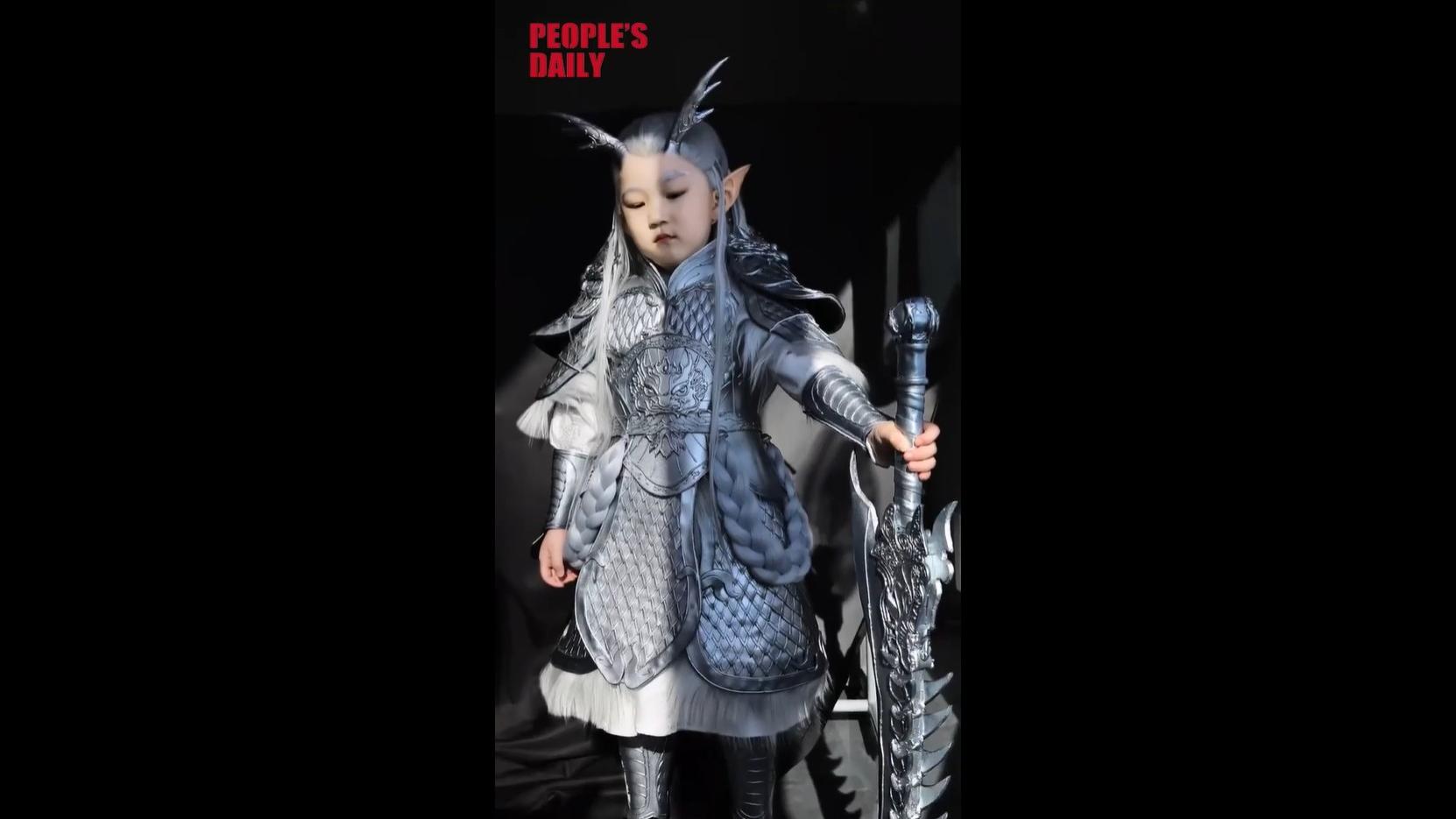 Mom's stunning Dragon King armor goes viral
