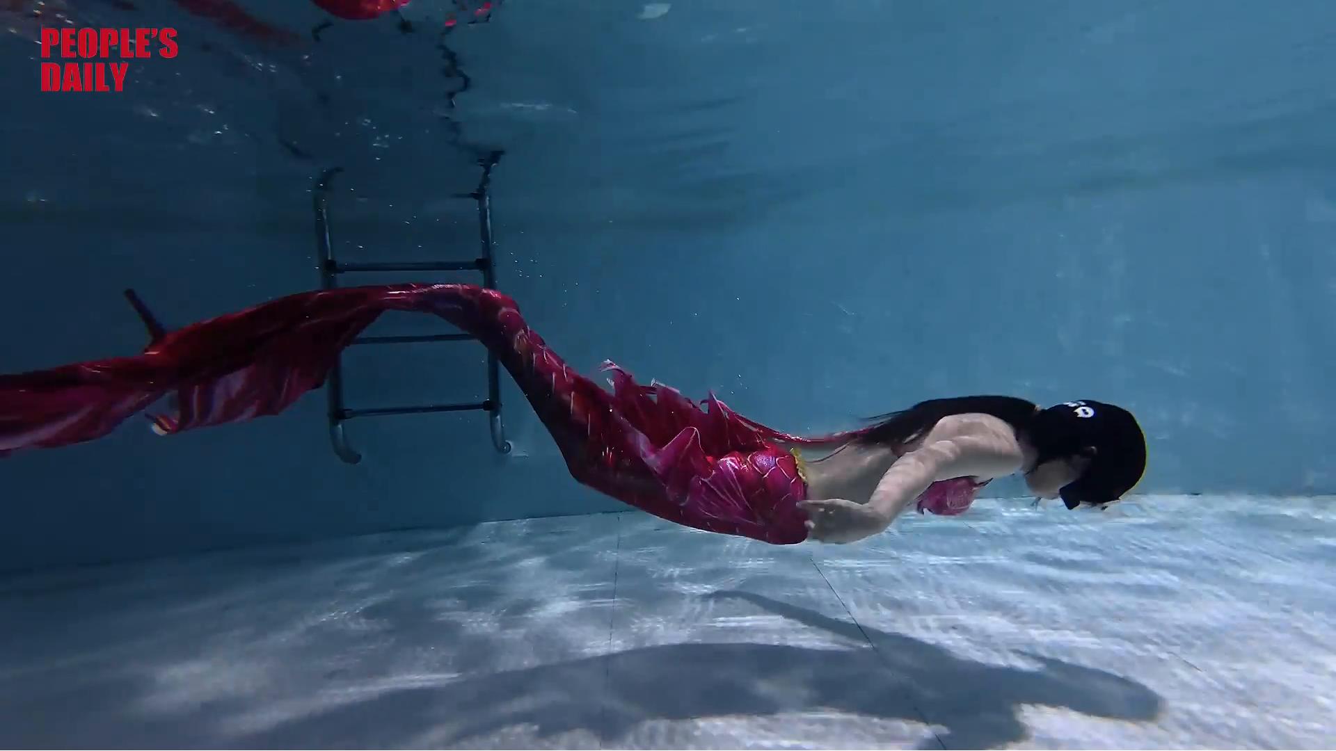 Mermaid reborn: China's Gen Z ocean pioneers
