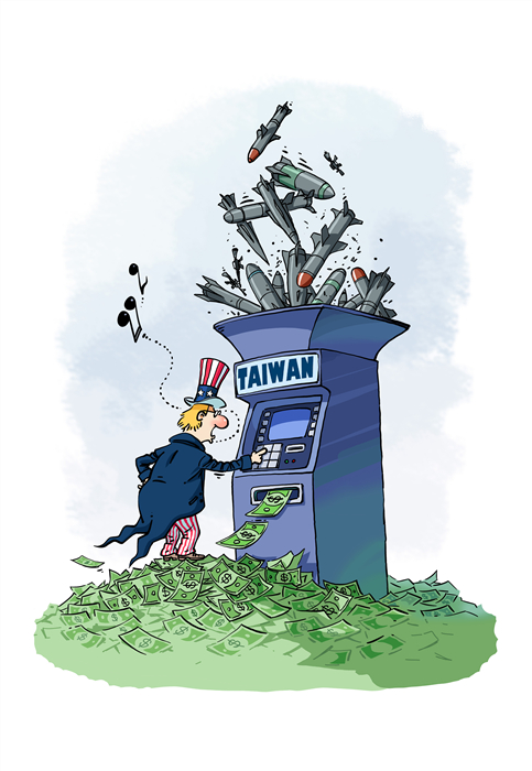 U.S. turns Taiwan into cash machine through soaring arms sales