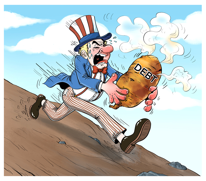 U.S.' growing debt becomes a political and economic 'hot potato'