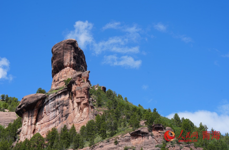A glimpse of spectacular Danxia wonders at Angsai Canyon in NW China's Qinghai