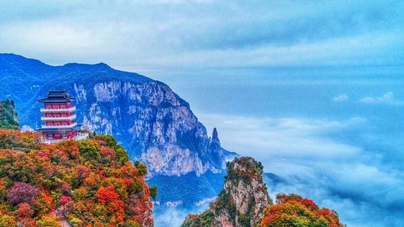 Southern Taihang Mountains rise as tourist hotspot, bringing prosperity to local villagers