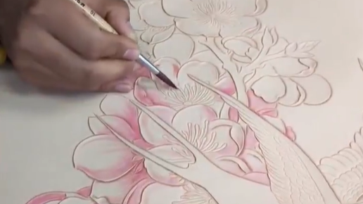 Trending in China | The art of leather carving