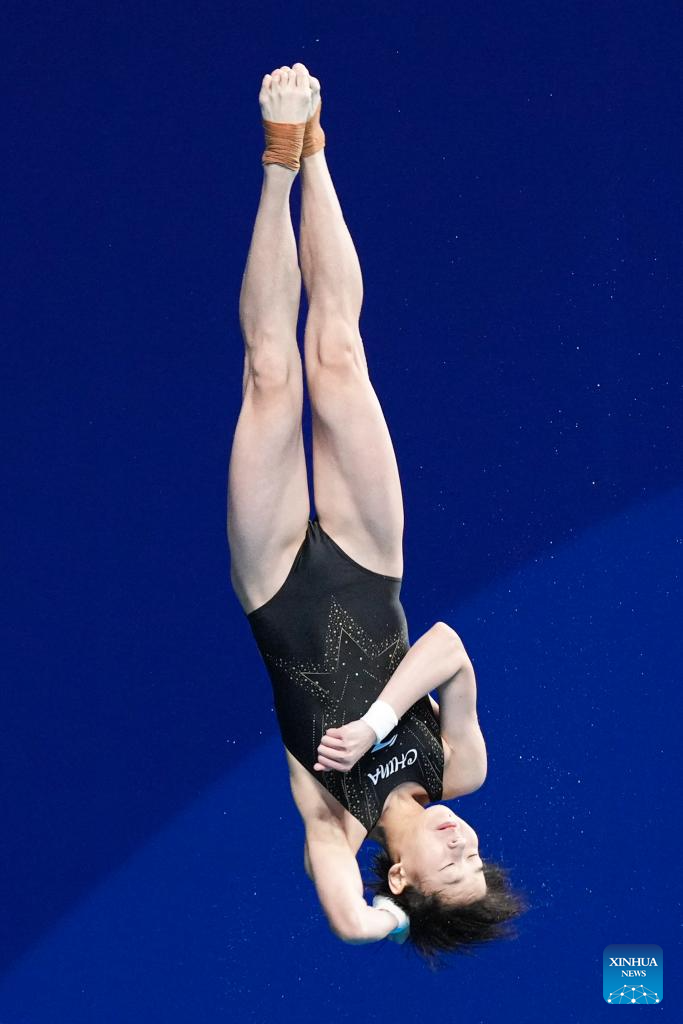 In pics: Women's 10m Platform Preliminary of Diving at 19th Asian Games