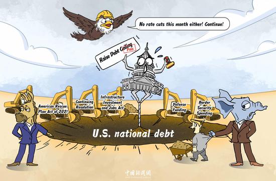 Comicomment丨Why does the U.S. national debt keep getting bigger？